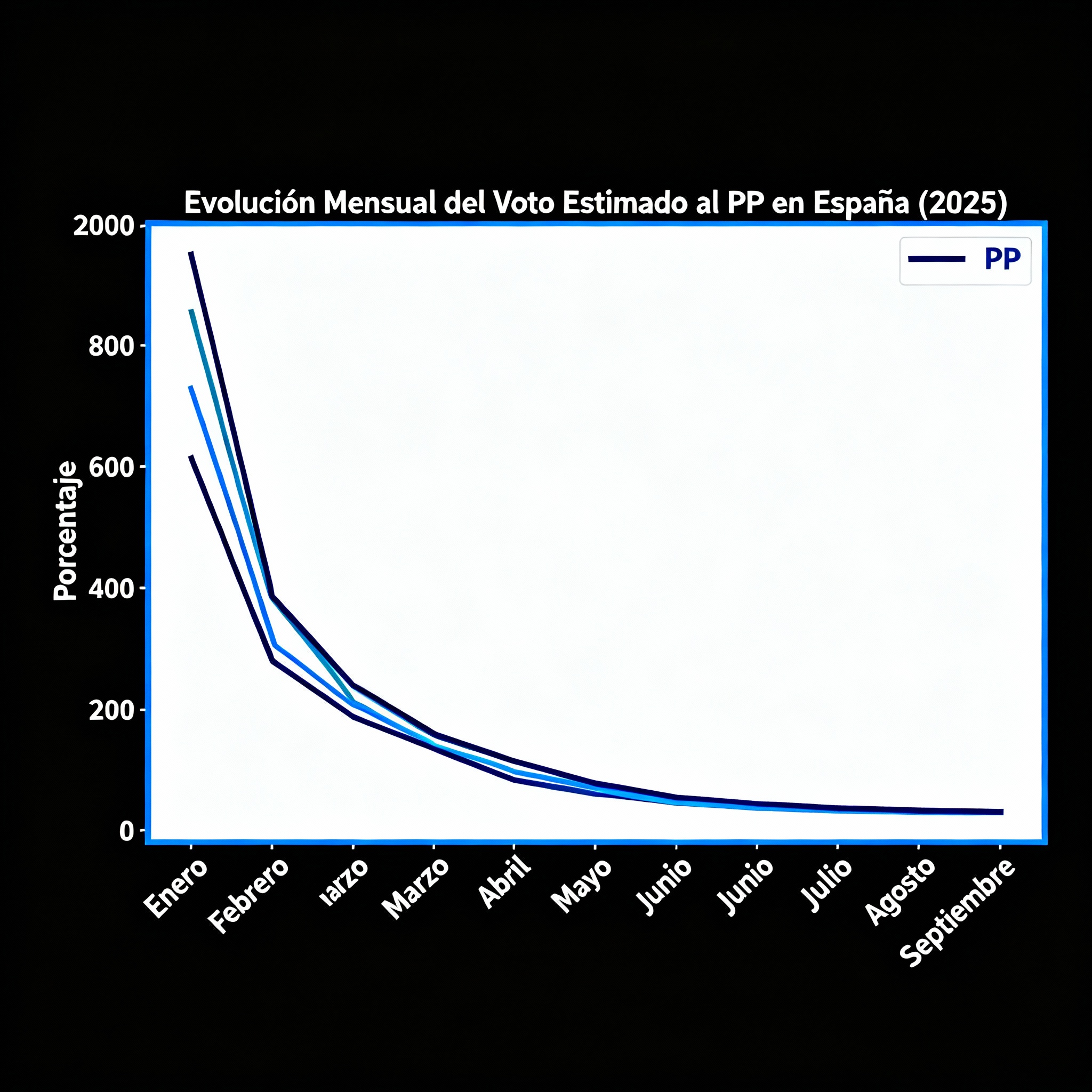 Encuesta PP septiembre 2025: análisis de tendencias y evolución