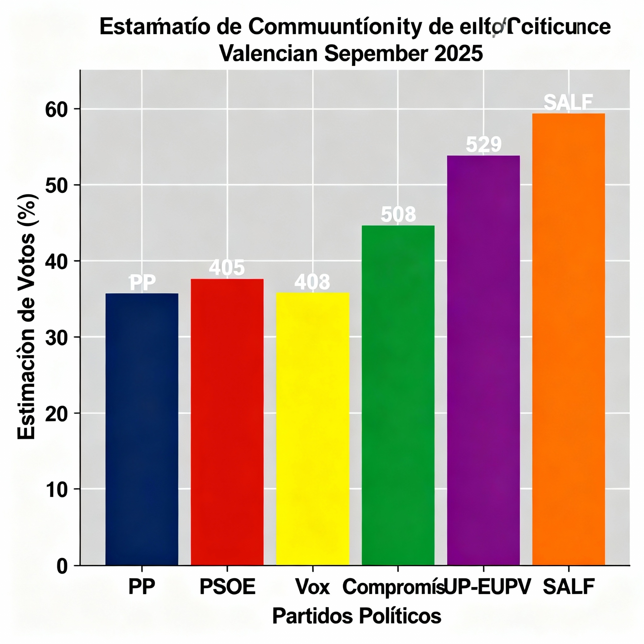Sondeo comunidad Valenciana electoral