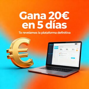 Gana 20€ en 5 días con la guía de encuestas pagadas, descubre la plataforma definitiva para ganar dinero desde España.