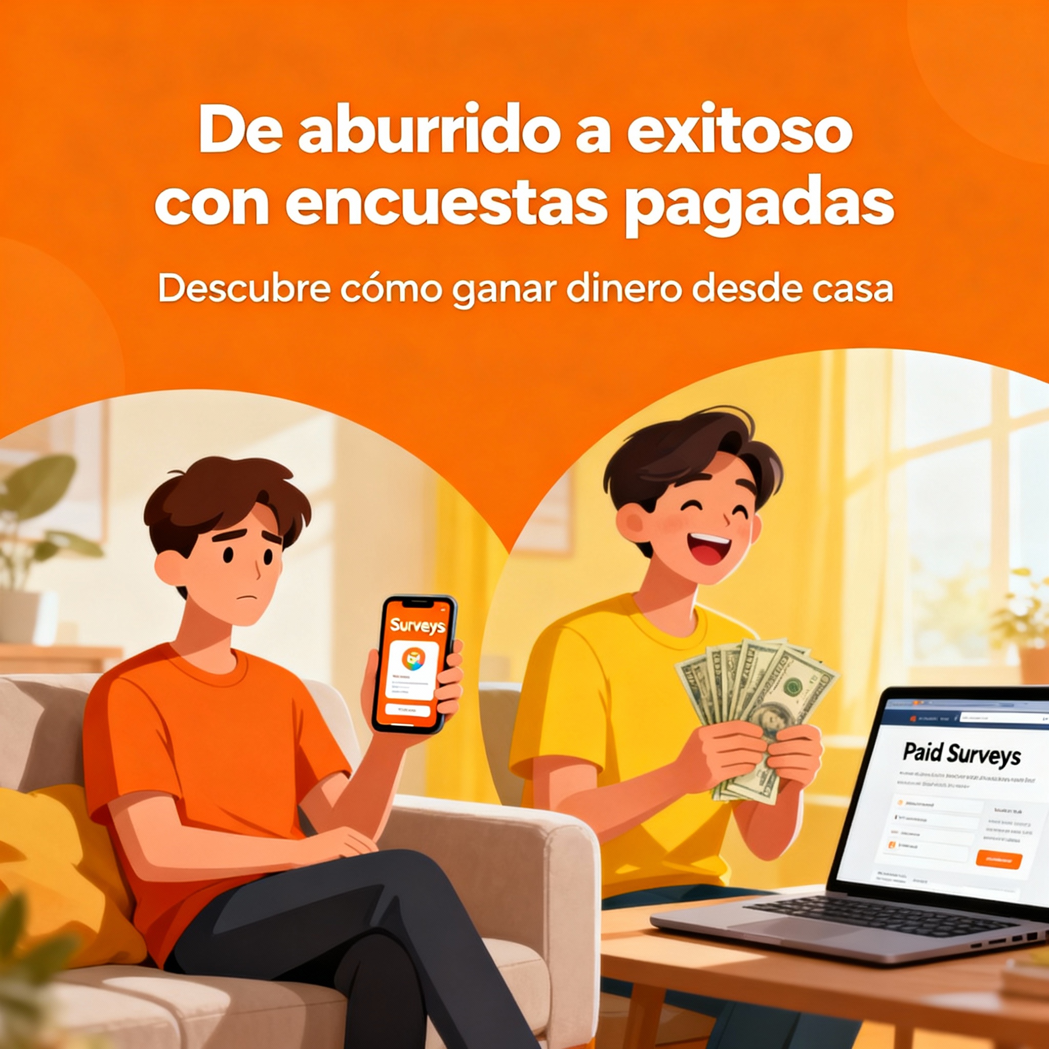 Descubre Qué Hacer Cuando Te Aburres y Gana Dinero Extra con Encuestas Pagadas